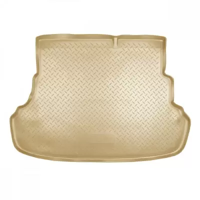 Коврики в багажное отделение для Hyundai Solaris (SD) (2010) (для а/м со складывающимися сидениями) (бежевый)