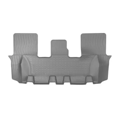 Коврики салонные для Hyundai Santa Fe (2020) (3 ряд) (серый)