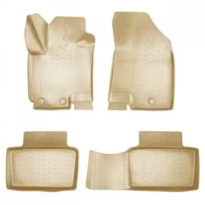 Коврики салонные для Changan CS35 3D (2012) (бежевый)