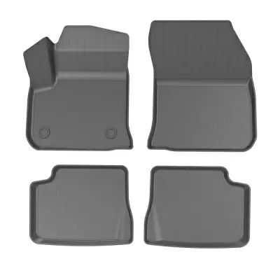 Коврики салонные для Fiat 600-e 3D (2023) (серый)