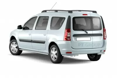 Защита порогов прямая O51 мм (НПС) LADA Largus с 2012 от интернет-магазина AUTOBOKS.kz. 