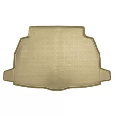 Коврики в багажное отделение для Toyota C-HR Hybrid (2022) (на нижнюю полку) (бежевый)