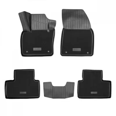 Коврики салонные комбинированные для Volvo XC40 3D (2017) от интернет-магазина AUTOBOKS.kz. 