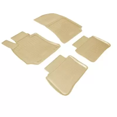 Коврики салонные для Mercedes-Benz E (W212) (SD) (2013) (бежевый)