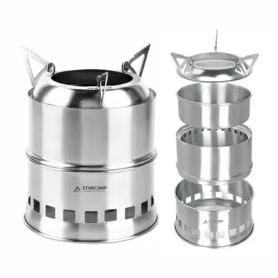 Дровяная печь STARCAMP HX-WS01 от магазина AUTOBOKS.kz. 