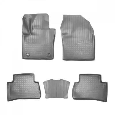 Коврики салонные для Toyota Camry (XV70) 3D (2017) (серый)