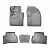 Коврики салонные для Toyota Camry (XV70) 3D (2017) (серый) от интернет-магазина AUTOBOKS.kz. 