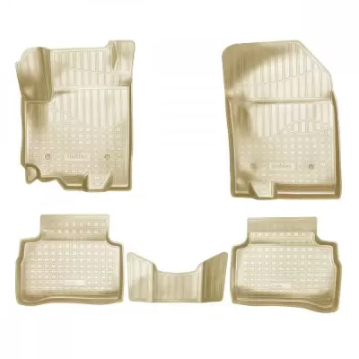 Коврики салонные для Suzuki New SX-4 (2013) (бежевый)