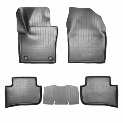 Коврики салонные для Toyota C-HR 3D (2016) (полный привод)