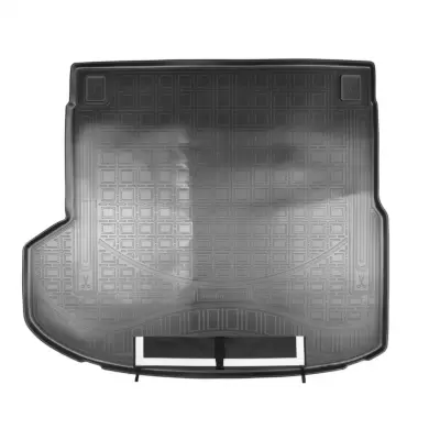 Коврики в багажное отделение с фартуком для Kia Pro Ceed SB(CD) (2019) (с рельсами)