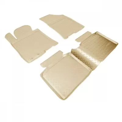 Коврики салонные для Hyundai i30 (GDH) (2012) (бежевый)