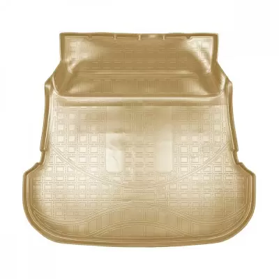 Коврики в багажное отделение для Toyota Fortuner (2015) (7 мест) (сложенный 3 ряд) (бежевый)