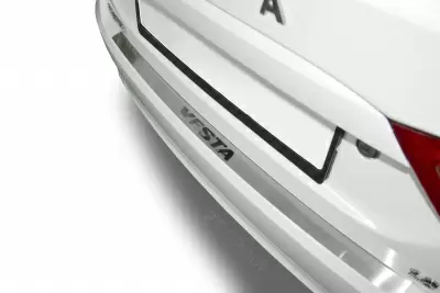 Накладка на задний бампер (НПС) LADA Vesta с 2015 на автомобиль от Интернет-Магазина Autoboks.kz