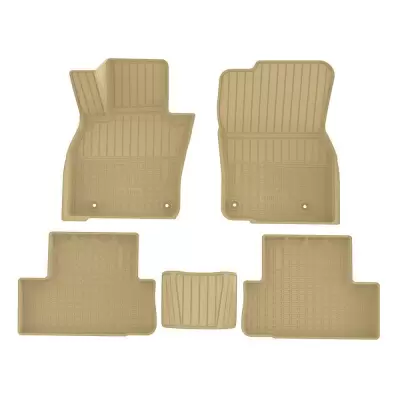 Коврики салонные для Mazda CX-60 (2022) (бежевый)