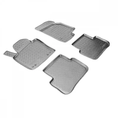 Коврики салонные для Volkswagen Passat B8 3D (2015) (серый)