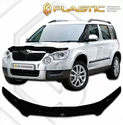 Мухобойка (дефлектор капота) для Skoda Yeti 2009-2013 (арт. 2010010105174)