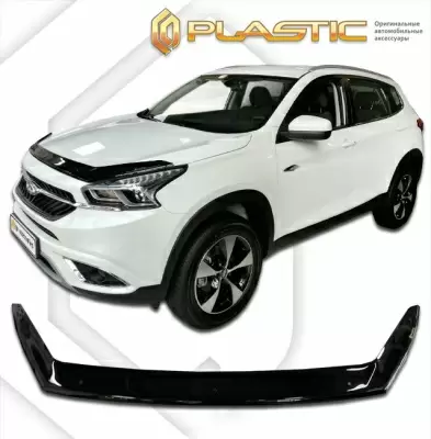 Мухобойка (дефлектор капота) CA Plastic 2010010114329 для Chery Tiggo 7 2018+