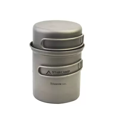 Набор посуды из титана STARCAMP HX-TK04