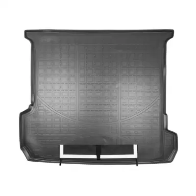 Коврики в багажное отделение с фартуком для Audi Q7 (4M) (2015) (7 мест, сложенный 3 ряд)