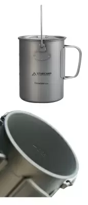 Титановая кружка STARCAMP HX-TK11