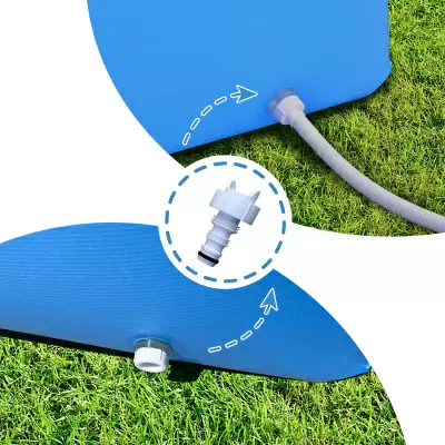 Бассейн каркасный Avenli 17803 со стальным каркасом, 188x127x42 см