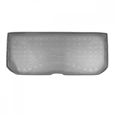 Коврики в багажное отделение для Honda Pilot III (2015) (7 мест, разложенный 3 ряд) (серый)