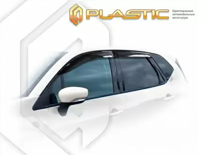 Ветровик на дверь CA Plastic 2010030312163 для Renault Kaptur 2016+ от интернет-магазина AUTOBOKS.kz