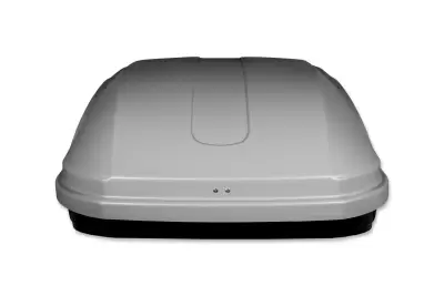 Автобокс ED Магнум 350 (серый, тиснение карбон) от интернет-магазина AUTOBOKS.kz. 