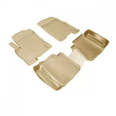 Коврики салонные для Ssang Yong Actyon Sports (QJ) (2012) (бежевый)