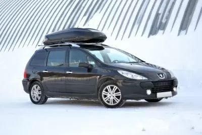 Автобокс на крышу Черный Turino Sport Аэродинамический от интернет-магазина AUTOBOKS.kz. 