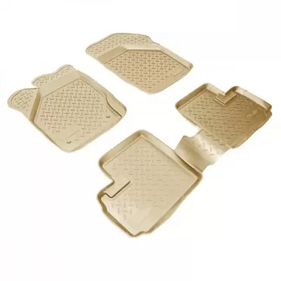 Коврики салонные для Suzuki Grand Vitara (5 дв) (1998-2005) (бежевый)