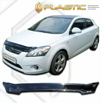 Мухобойка (дефлектор капота) для Kia Ceed 2007-2010 (арт. 2010010102838)