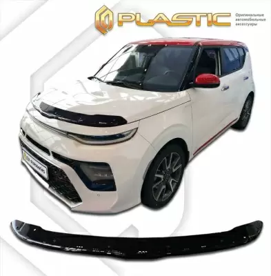 Мухобойка (дефлектор капота) для Kia Soul 3 2019+ (арт. 2010010114657)