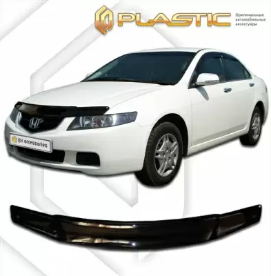 Мухобойка (дефлектор капота) для Honda Accord 2002-2006 (арт. 2010010100902)