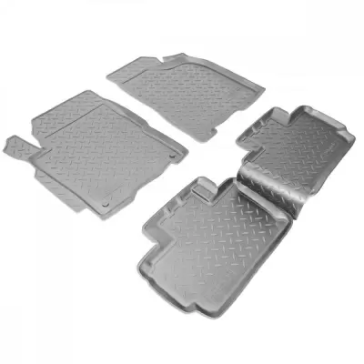 Коврики салонные для Chery Kimo\ Chery A1 (2007) (серый)