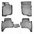 Коврики салонные для Fiat Fullback 3D (2016)\ Mitsubishi L200 IV 3D (2006-2015) от интернет-магазина AUTOBOKS.kz. 