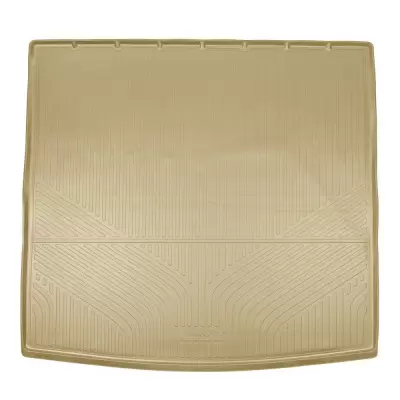 Коврики в багажное отделение для Cadillac Escalade V (2020) (сложенный 3 ряд) (бежевый)