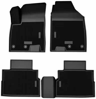 Коврики салонные комбинированные для JETOUR DASHING 4WD (2022)