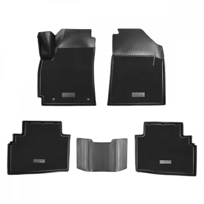 Коврики салонные комбинированные для Kia Seltos 3D (2019)