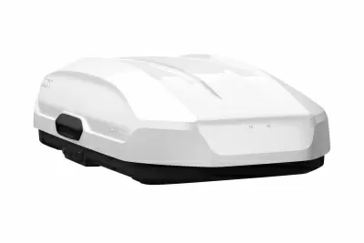Автобокс LUX TAVR 175 белый глянец 450л от интернет-магазина AUTOBOKS.kz. 