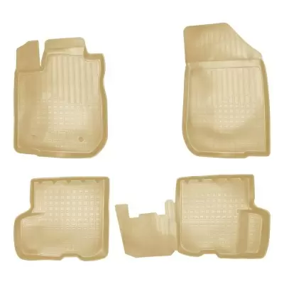 Коврики салонные для Renault Logan (L52) (2014) (бежевый)