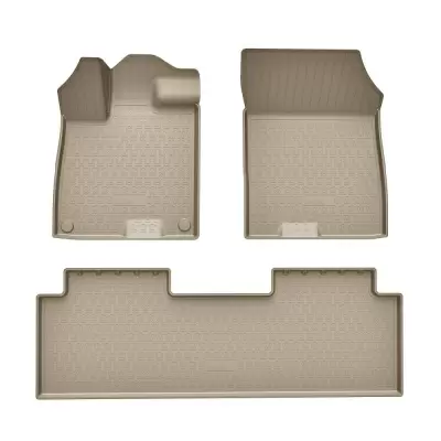 Коврики салонные для GAC GS4 (2024) (бежевый)