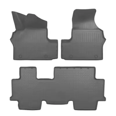 Коврики салонные для Volkswagen ID.BUZZ (2022) (серые)