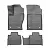 Коврики салонные для TANK 500 (2023) (5/7 мест, 1,2 ряд) (серый) от интернет-магазина AUTOBOKS.kz. 