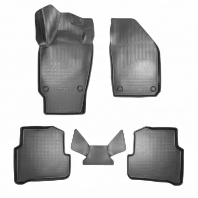 Коврики салонные для Skoda Fabia III (NJ) 3D (2014)