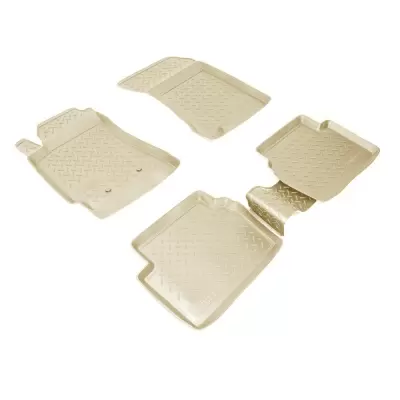 Коврики салонные для Subaru Forester (2002-2008) (бежевый)