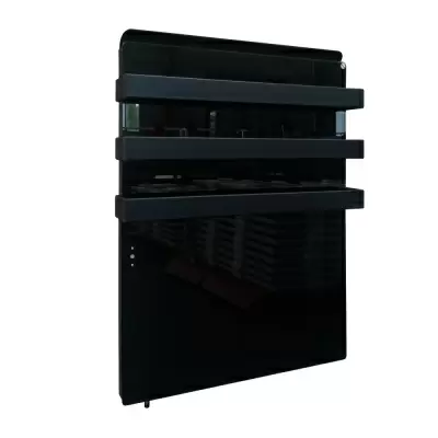Инфракрасный обогреватель IGT2-2D0806G-Th 700W + 30W черный для полотенец