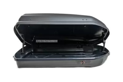 Автобокс Modula Cubo 360 черный матовый одностороннее 360 л от интернет-магазина AUTOBOKS.kz. 