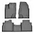 Коврики салонные для Haval F7X 4WD (2024) (серый) от интернет-магазина AUTOBOKS.kz. 