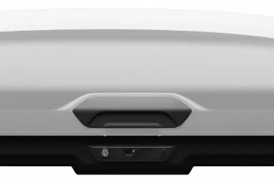 Автобокс LUX TAVR 175 серый матовый 450л от интернет-магазина AUTOBOKS.kz. 